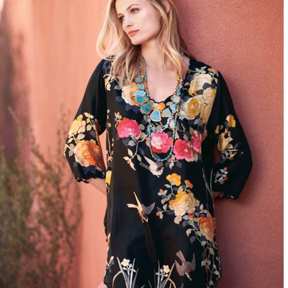 Johnny Was Petite Charlotte Rose Blouse